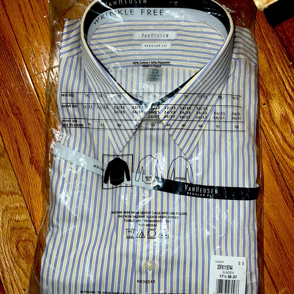 Men’s NWT Regular Fit Dress Shirt